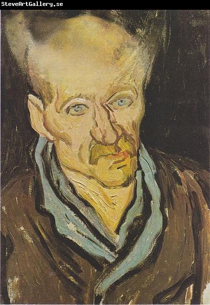 Vincent Van Gogh Portrait of a patient at the Hospital Saint-Paul